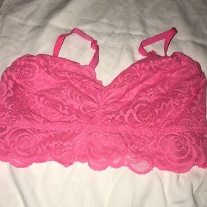 Pink bralette